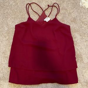 Red Tank Top Size S